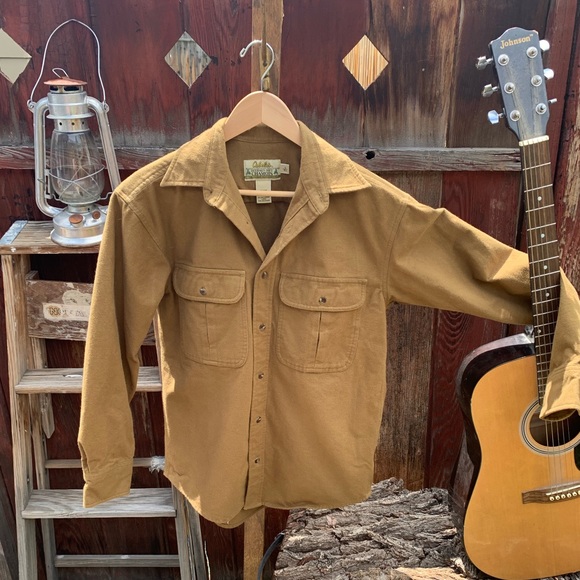 Cabela's Other - Cabela’s soft 100% cotton deerskin button up.